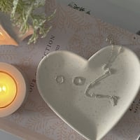 Image 4 of Heart trinket dish 