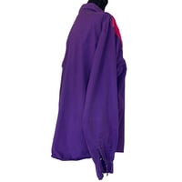 Image 3 of Vintage 90s Rodeo Western Wear Purple and Pink Button up Cotton Shirt -Size L