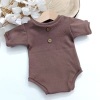 Image 5 of Photoshooting newborn boys bodysuit Robbie| brown