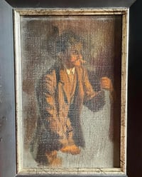 Image 3 of Antique German Oil Portrait