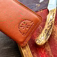 Image 2 of 107 CARD HOLDER - BUCK BROWN