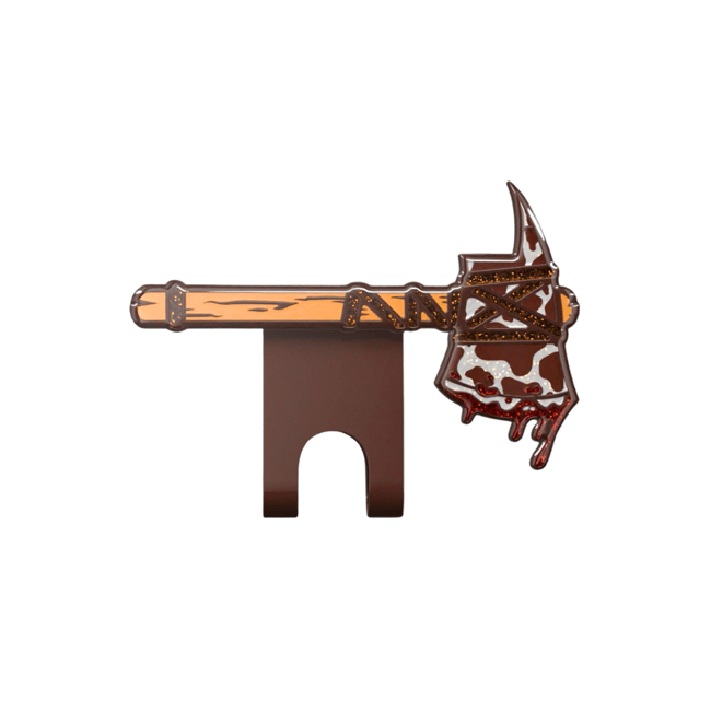 Brave Heart Clip - Chocolate Milk