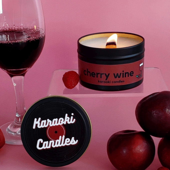 Image of Cherry Wine Candle