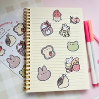 Image 4 of Cottage Core Sticker sheet