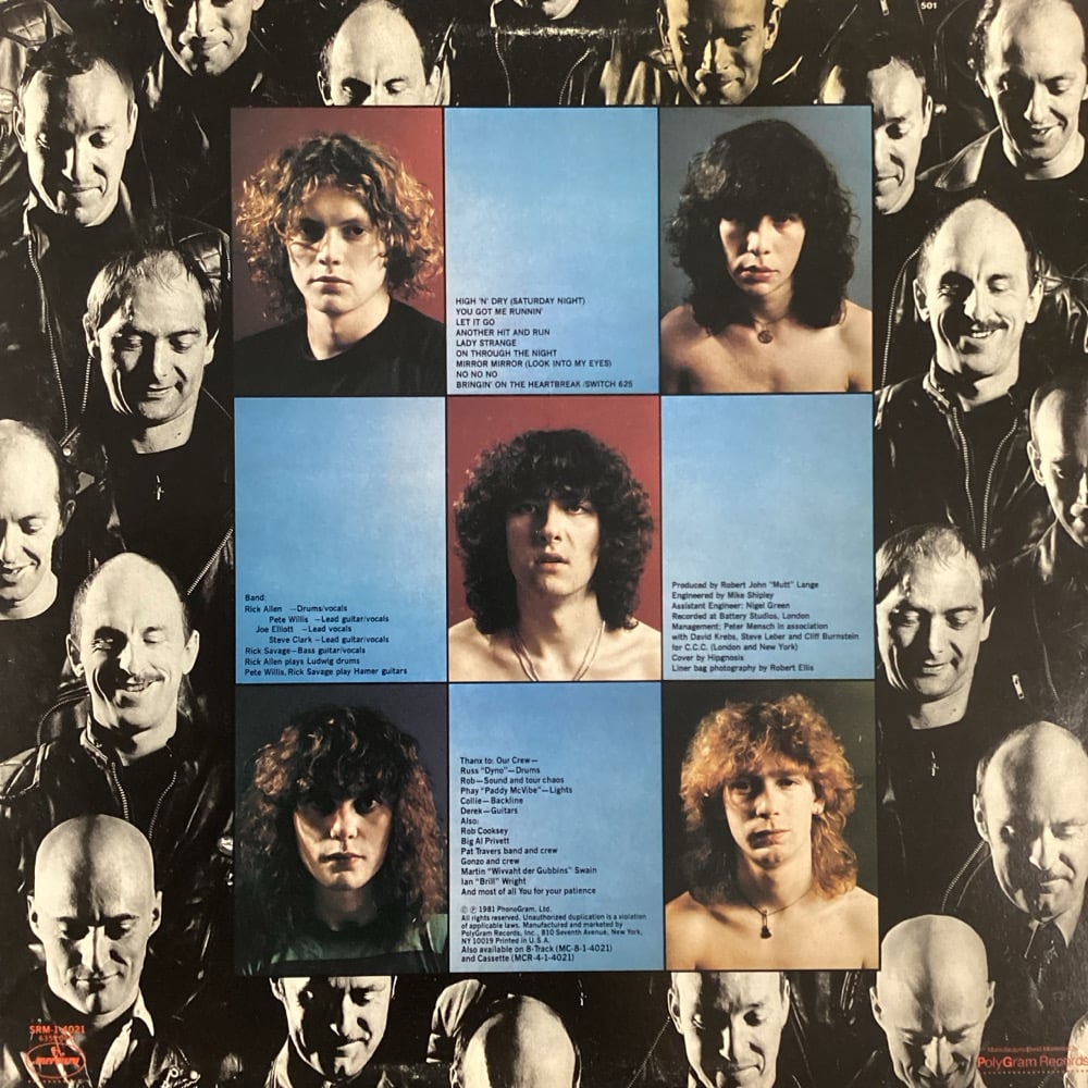 Def Leppard - High N Dry