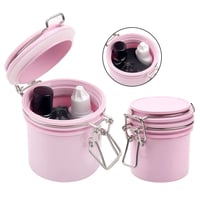 Image 3 of Eyelash Glue Storage Tank Container Individual Eyelash Extension Adhesive Stand Storage Jar Grafting