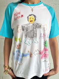 Image 4 of "ENFANCE" BLUE BASEBALL TEE ⚾️