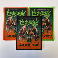 Nocturnal - Serpent Death Woven patch