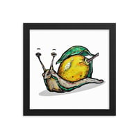 Image 2 of Framed Lemon SNART photo paper poster