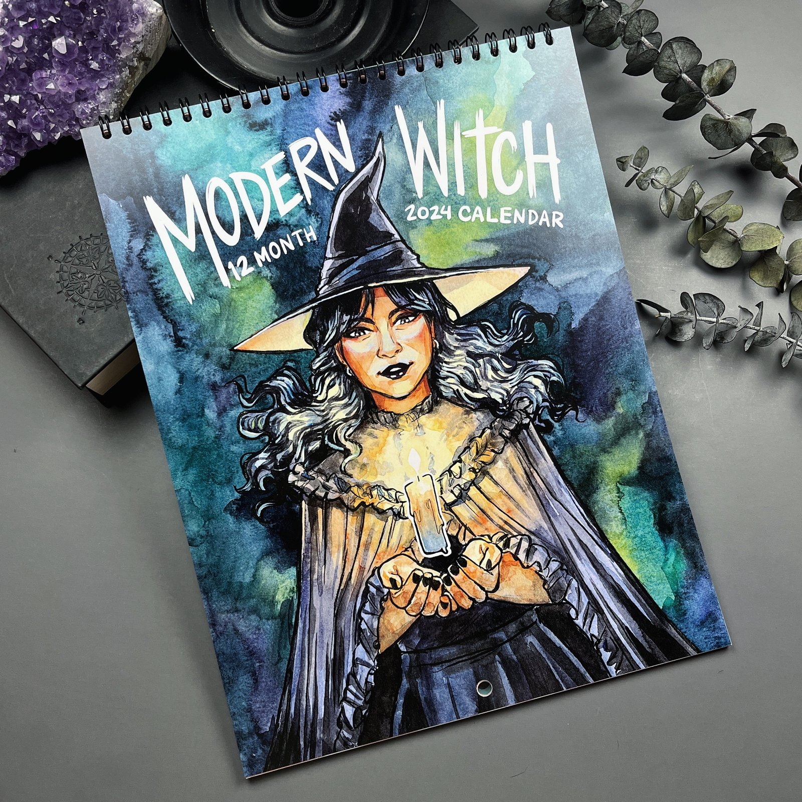 2024 Modern Witch 12 Month Calendar Willow Roxas   Preorder 2023 Modern Witch 12 Month Calendar 