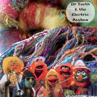 Image 1 of Dr Teeth and the Electric Mayhem Muppet Inspired PREORDER Wool Fiber Batts or Braids for Spinning