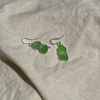 Image 2 of GREEN LADE EARRINGS