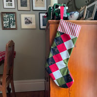 Image 1 of Patchwork Stocking