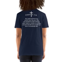 Image 5 of John 3:16 Verse T-Shirt 