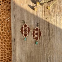 Image 1 of Hiraeth earrings - Desert no.2
