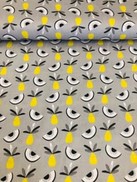 Image 3 of Algodón 100 % - Piñas Amarillas - Gris - 10€/m
