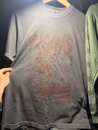 Image 1 of Chinga La Migra Comfort Colors Pepper with red ink