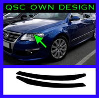 X2 Vw Passat B6 Eyebrow Sticker Decal 