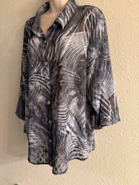 Image 7 of New Large Bonworth Sheer Top #838*8