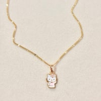 Image 1 of Dainty Hello Kitty Necklace
