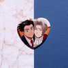 Ace Attorney Heart Button