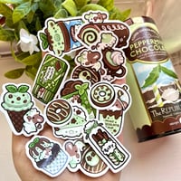 Image 3 of Mint chocolate dessert Sticker Pack