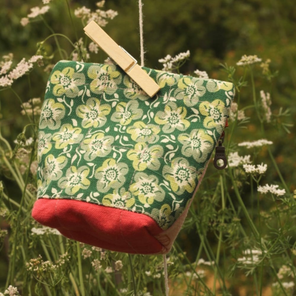 Image of Small Quilted Pouches // The Sunshine Gang batch o Pockey Pals