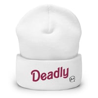 Image 2 of Cuffed Beanie "Deadly"