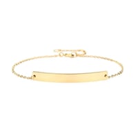 Image 1 of Bar custom name bracelet
