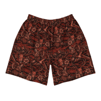 Image 1 of Blood Trail Camo Unisex Athletic Shorts