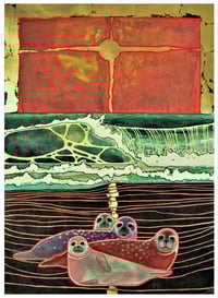 Image 2 of "Harbor Seals at Black Beach" by Zasha Welsh