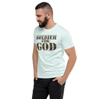 Image 11 of Soldier For God Fitted Short Sleeve T-shirt