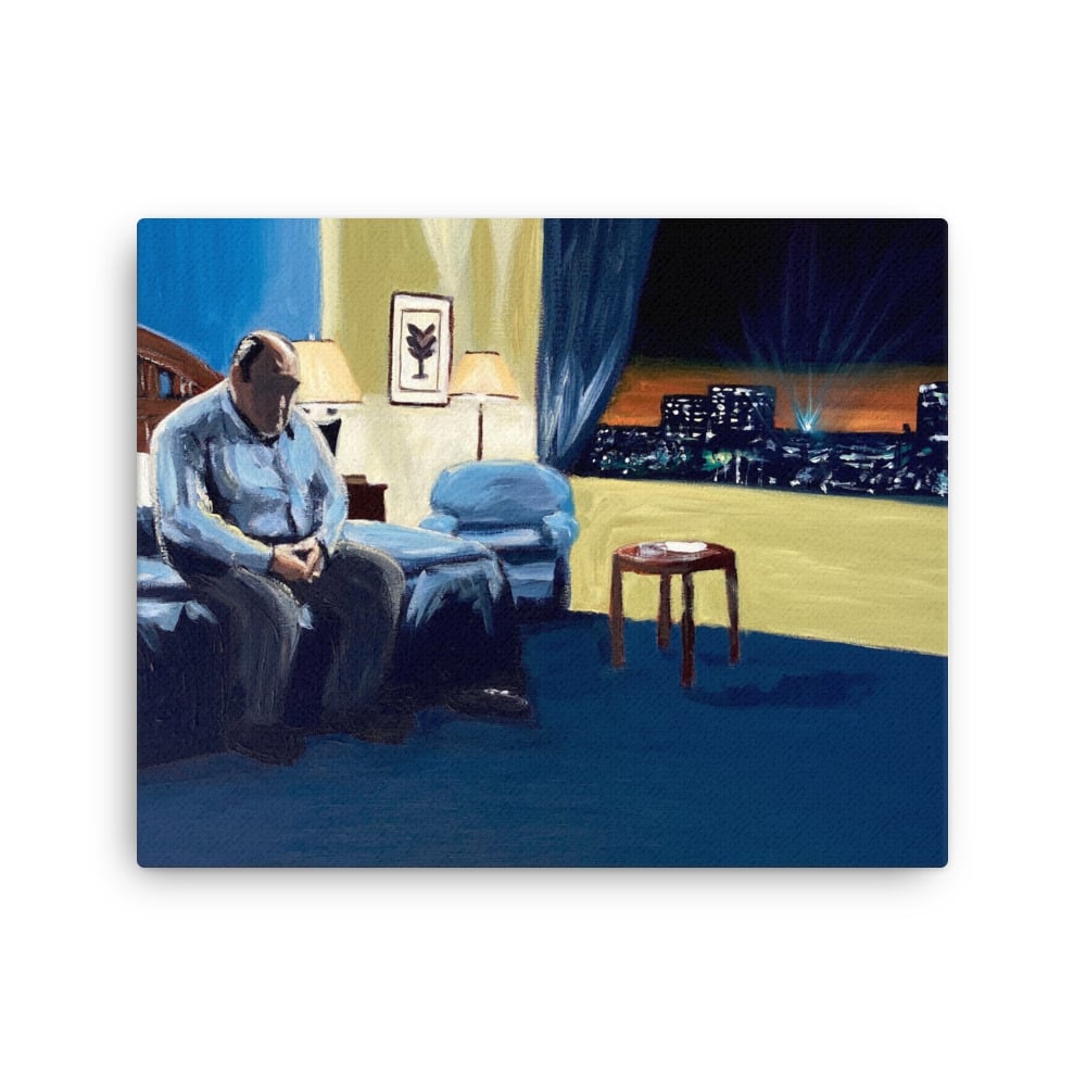 Image of Join the club canvas print 16” x 20”