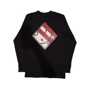 Image of Ghost $$$ Long Sleeve in Black/Red/White