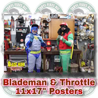 Image 1 of Blademan & Throttle 11x17" Posters!!