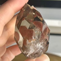 Image 3 of Smoky Quartz Faceted Flame (24A)