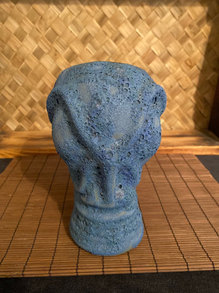 Image of Blue/Purple Crater Glazed Marquesan (c) - US Shipping Included 