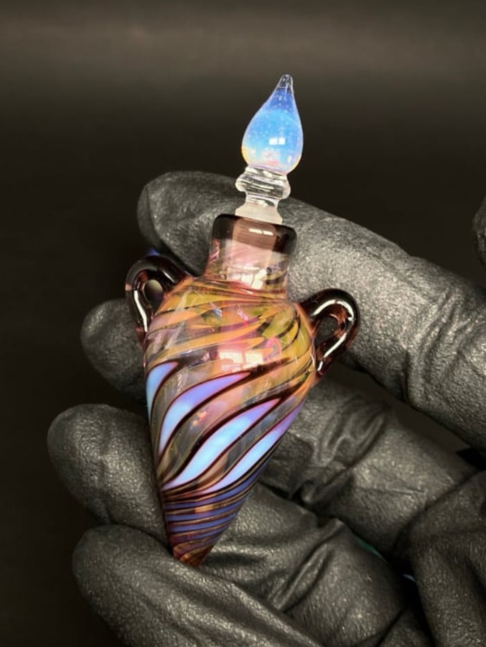 Hanging Amphora Perfume Bottle Image 2