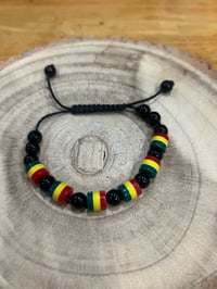 Image 1 of Afro beaded bracelet 