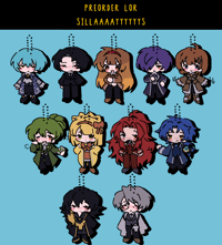 LOR Sillaaayyy Keychains