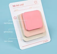 Image 1 of 1peace solid Color sticky Notes 