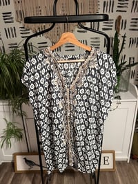 Image 1 of south moon under beaded boho top
