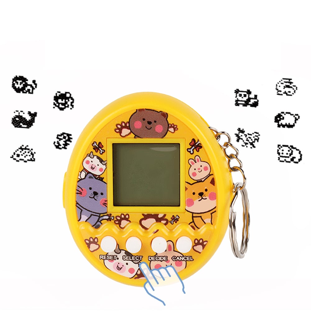 Image of Electronic Pets Game Toys Virtual Tamagotchi in Russian Original German Spanish Polish Digital Anima