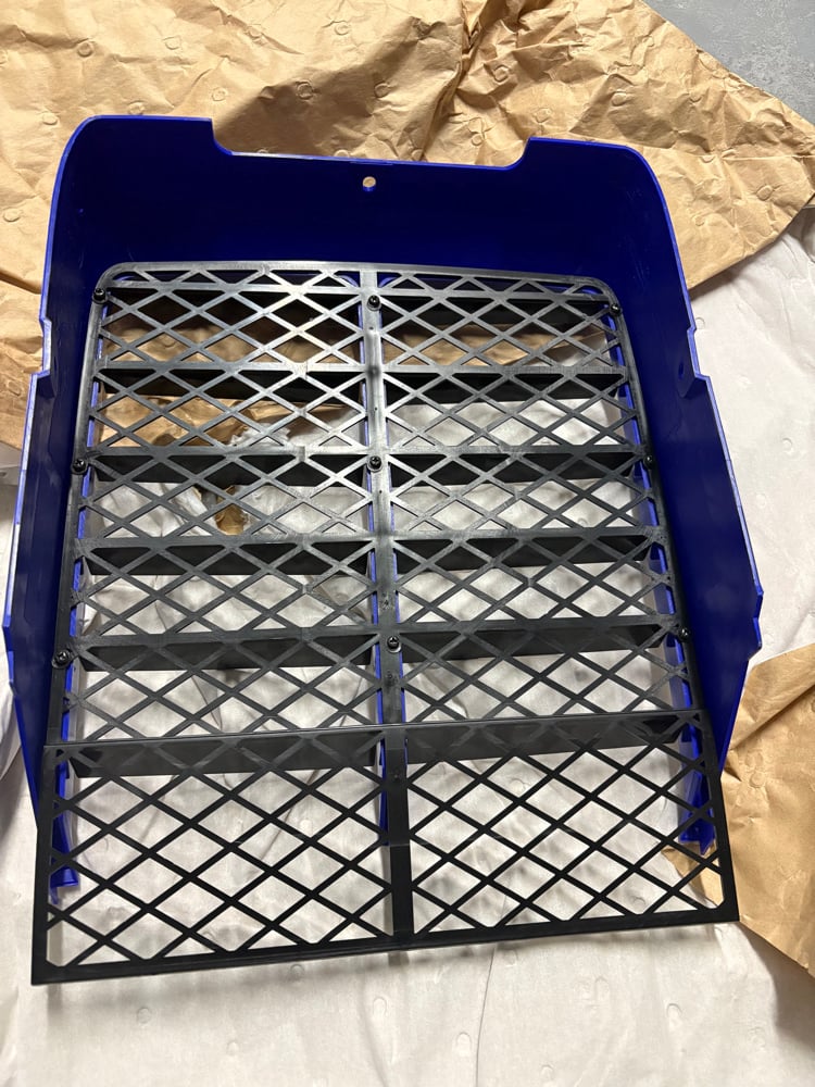 Image of BLUE OEM BANSHEE GRILL 