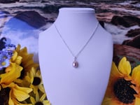 Image 3 of Lavender Pearl Sterling Silver | Gold-Filled Necklace | Bridal |Wedding Necklace