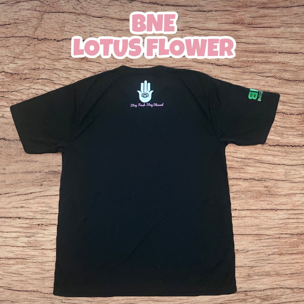 BNE Lotus Flower Tee (black)