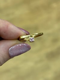 Image 5 of Pink Princess Cut Sapphire