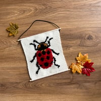 Image 1 of Crochet Ladybird tapestry