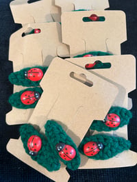 Image 1 of Hair Clips- Insect
