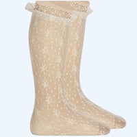 Image 4 of Condor Lace Knee High Socks 